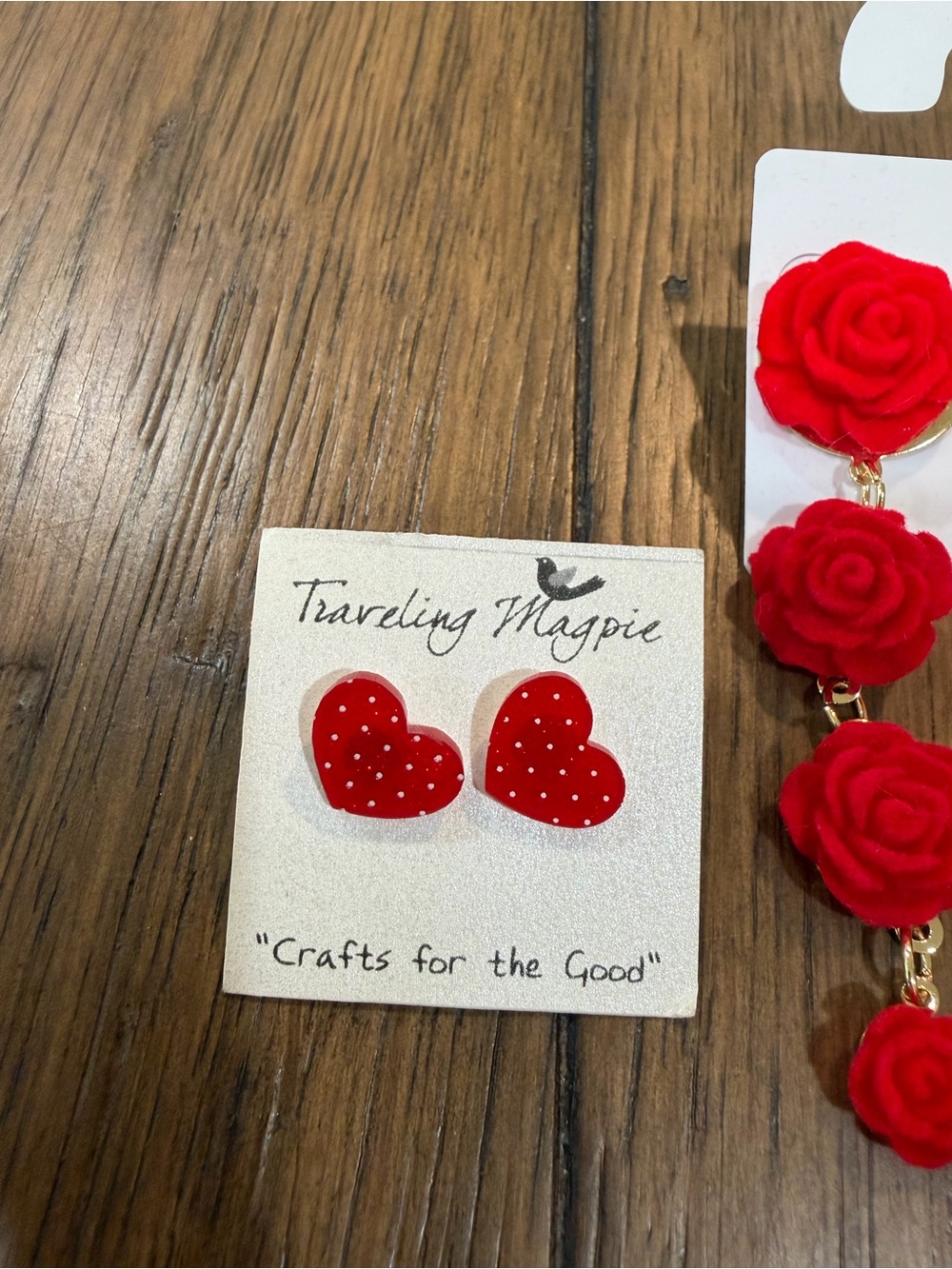 Set of 3 fun and colorful earrings! - Picture 2 of 9